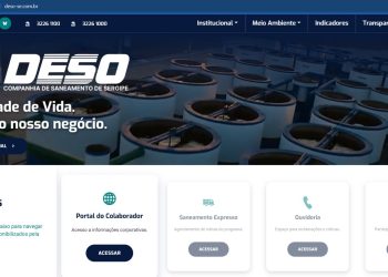 Deso lança novo site com foco no cidadão e modernização dos serviços